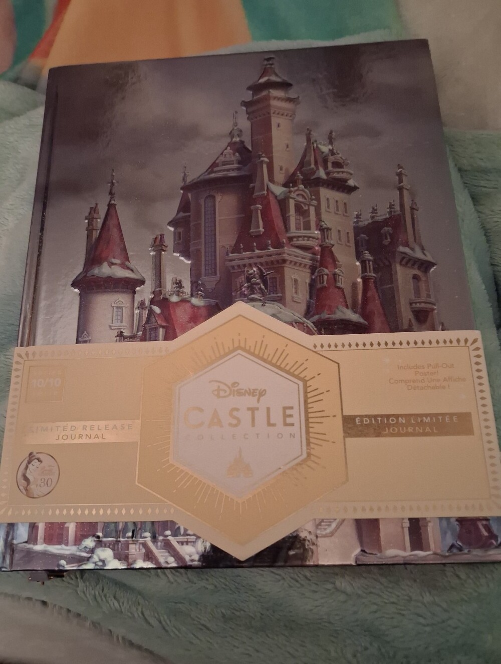 Disney Castle Collection Journal Beauty and the Beast Limited Release